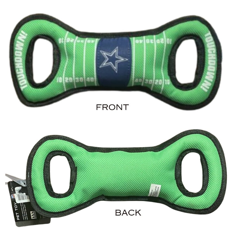 Dallas Cowboys NFL Football Field Dog Toy Pet Animal